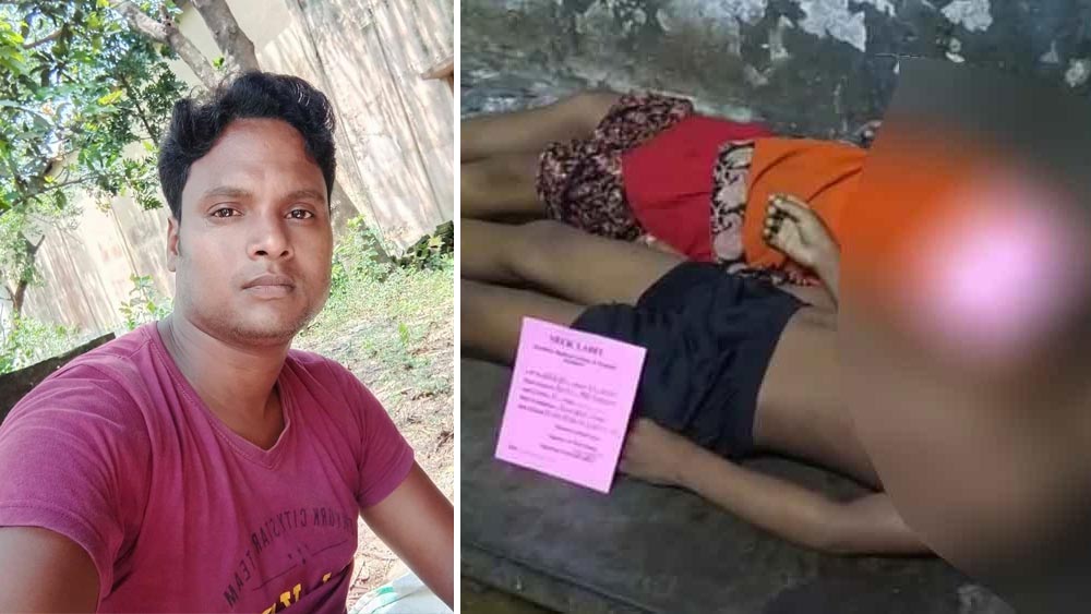 রায়নায় ২ মেয়েকে খুনের অভিযোগে গ্রেফতার বাবা হাজিবুল লায়েক।