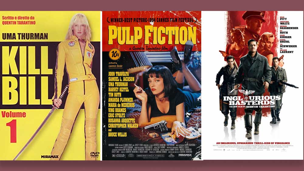 টারান্টিনোর কিছু ছবির পোস্টার