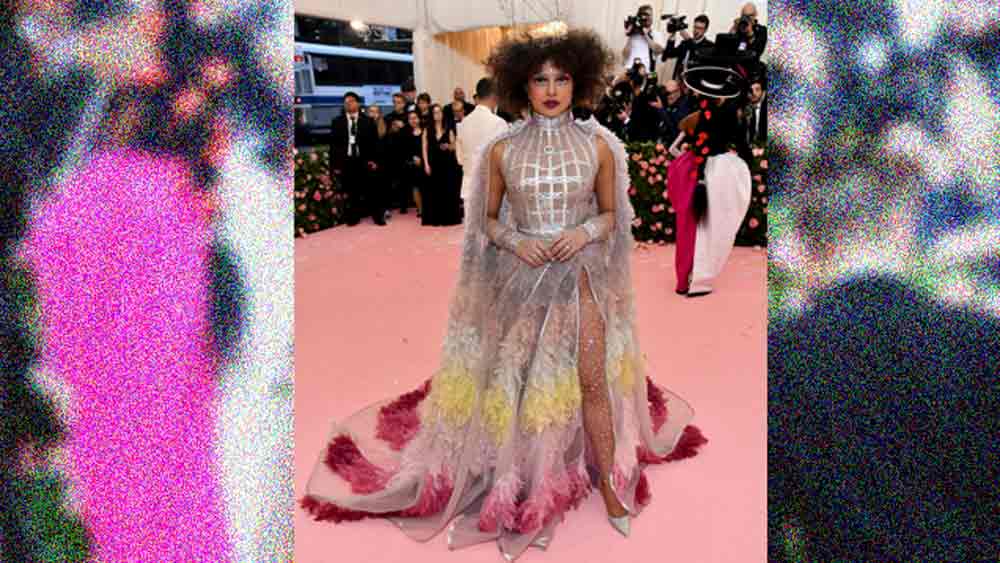 কিন্তু নেটাগরিকরা সে সব গুরুগম্ভীর ভাবনার বাইরে গিয়ে স্রেফ মজা নিয়েছেন অদ্ভুতদর্শন প্রিয়ঙ্কার। মেটগালায় রুপোলি ওই পোশাকটির জন্য প্রিয়ঙ্কাকে খরচ করতে হয়েছিল ৪৫ লাখ টাকা।