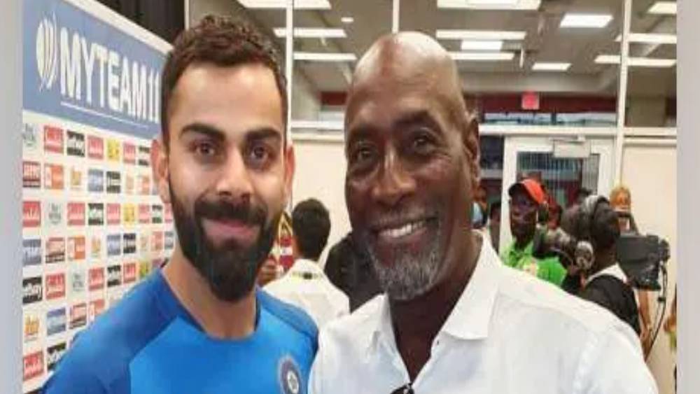 বিরাটের সঙ্গে ভিভ