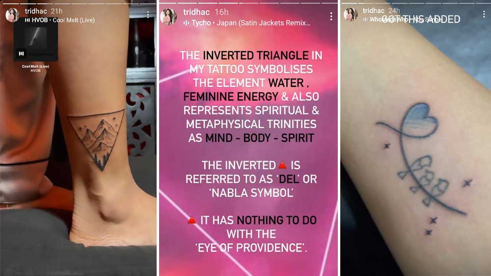 ত্রিধার ট্যাটু এবং তার অর্থ