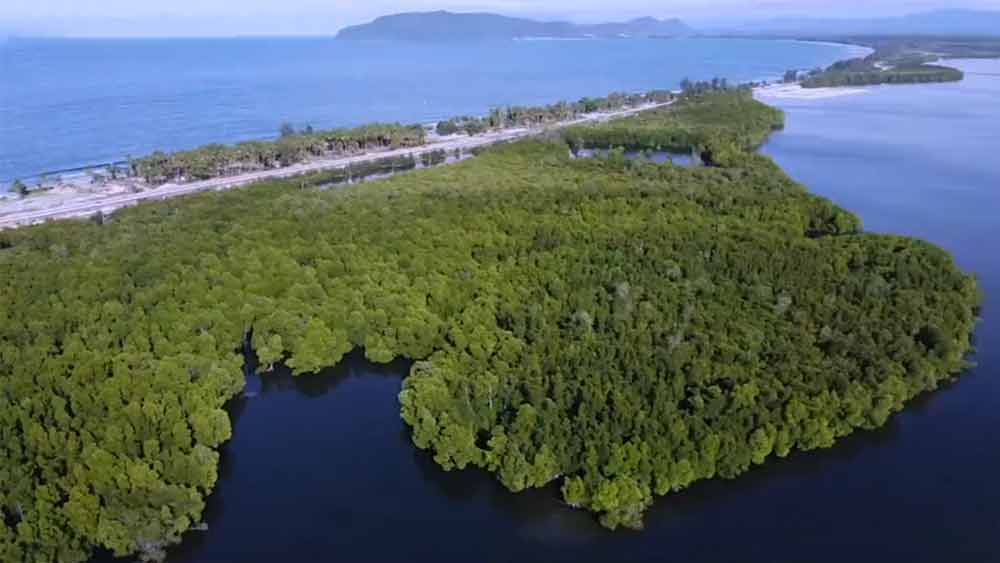 নাম টোনোটিওয়াট। যার অর্থ ‘ফিমেল ফরেস্ট’ বা নারীদের অরণ্য। অবশ্য টোনোটিওয়াটের অর্থ ‘ম্যানগ্রোভে স্বাগত’ও হতে পারে। 