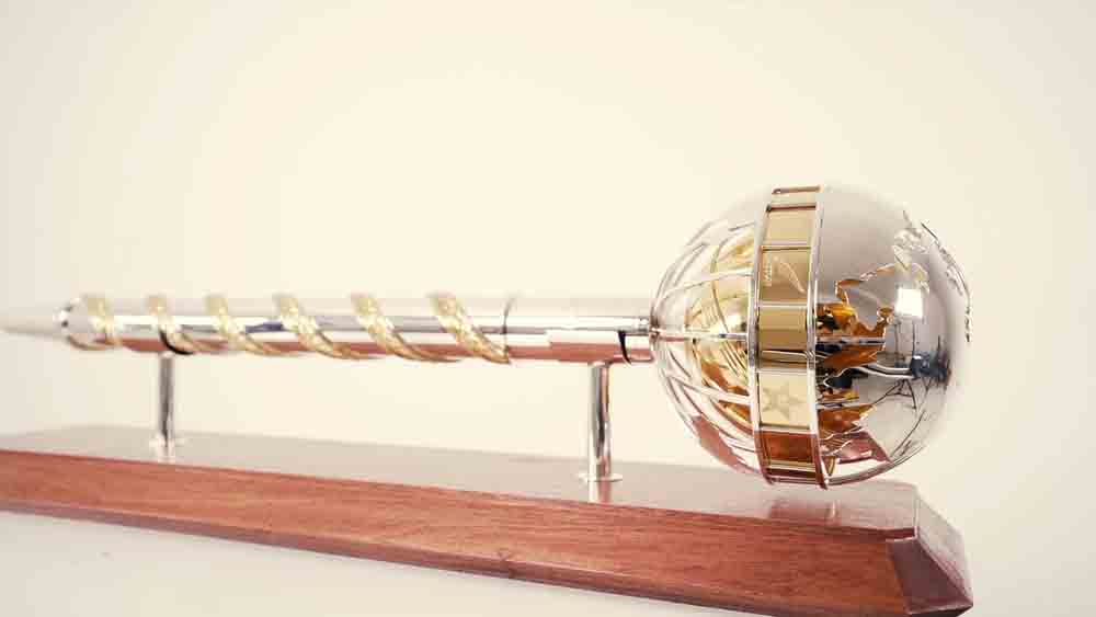 বিশ্বটেস্ট চ্যাম্পিয়নশিপের ট্রফি।