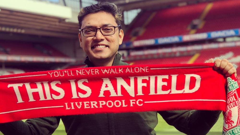 বরাবরই ফুটবলের ভক্ত অনুপম 