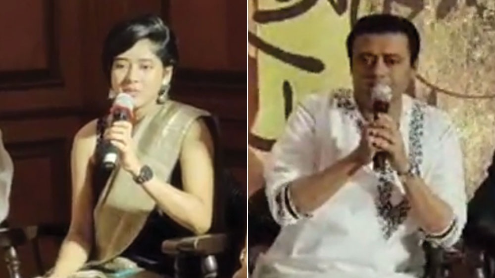 ‘অচেনা উত্তম’-এ সাবিত্রী চট্টোপাধ্যায়ের লুক-এ দিতিপ্রিয়া রায়, উত্তমকুমারের লুক-এ শাশ্বত চট্টোপাধ্যায়