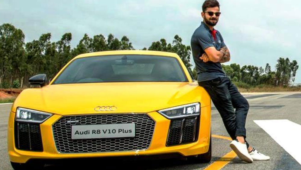 অডি আর৮ ভি১০ প্লাস: বিরাটের সংগ্রহের সবচেয়ে দামি গাড়ি এটি। একটি গাড়িতে যা যা সুযোগ সুবিধা থাকা সম্ভব বিরাটের এই গাড়িতে সেগুলির সবই রয়েছে। এর দাম ২ কোটি ৭২ লাখ টাকা।