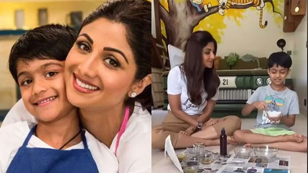 ছেলে বিহানের জন্যও রয়েছে আলাদা ঘর। সেখানে একটা কাঠের আলমারি, মিলিটারি সবুজ রঙের সোফা, সাফারি জিপের মতো বিছানা। সব কিছু বিহানের পছন্দের কথা মাথায় রেখেই হয়েছে।