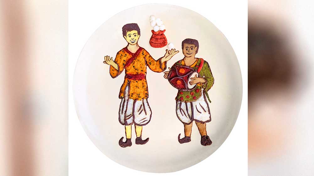 রকমারি ভর্তায় গুপি বাঘা।