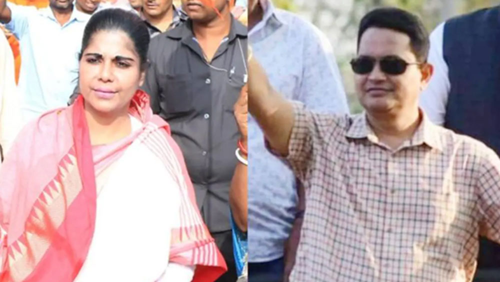 ভারতী ঘোষ এবং হুমায়ুন কবীর। ডেবরার মাটিতে ভোটযুদ্ধে মুখোমুখি হতে চলেছেন রাজ্যের এই দুই প্রাক্তন আইপিএস কর্তা। ডেবরার ভূমিপুত্র হুমায়ুন।