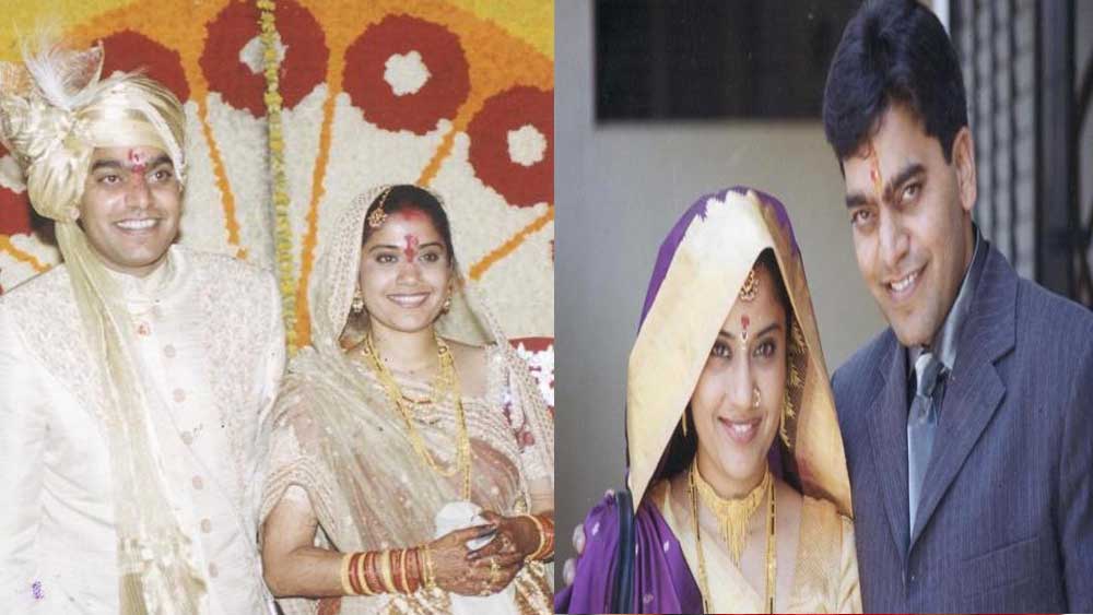 কাজের সূত্রেই আলাপ রেণুকা সাহানের সঙ্গে। আলাপ থেকে প্রেম। দু’বছরের প্রেমপর্বের পরে ২০০১ সালে বিয়ে করেন তাঁরা। রেণুকার এটা দ্বিতীয় বিয়ে ছিল। মরাঠি নাট্যব্যক্তিত্ব বিজয় কেলকরের সঙ্গে তাঁর প্রথম বিয়ে ছিল স্বল্পস্থায়ী। দ্বিতীয় বিয়ে নিয়ে কিছুটা দ্বিধাগ্রস্ত থাকলেও রেণুকার মন জয় করে নেন আশুতোষ।