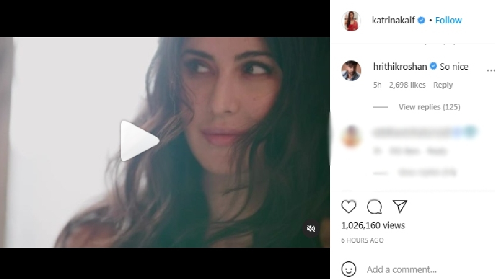 ক্যাটরিনাতে মুগ্ধ হৃতিক।