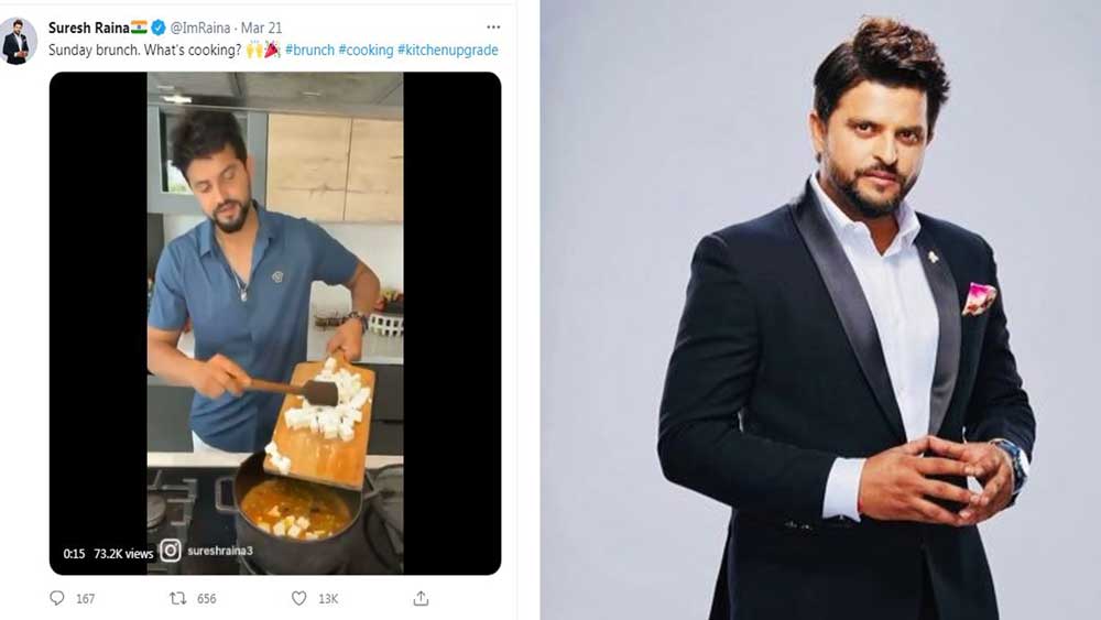 রায়না তাঁর ভিডিয়োর ক্যাপশন দিয়েছেন ‘সানডে ব্রাঞ্চ’। অর্থাৎ, এমন খাবার, যেটা ব্রেকফাস্ট বা জলখাবার এবং লাঞ্চ বা দুপুরের খাবার, দুইয়েরই প্রয়োজন মেটাবে।