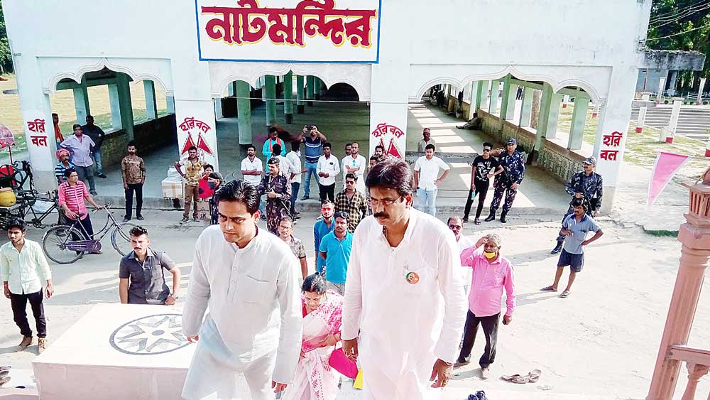 West Bengal Election 2021: Unity between Shantanu Thakur and Biswajit Das