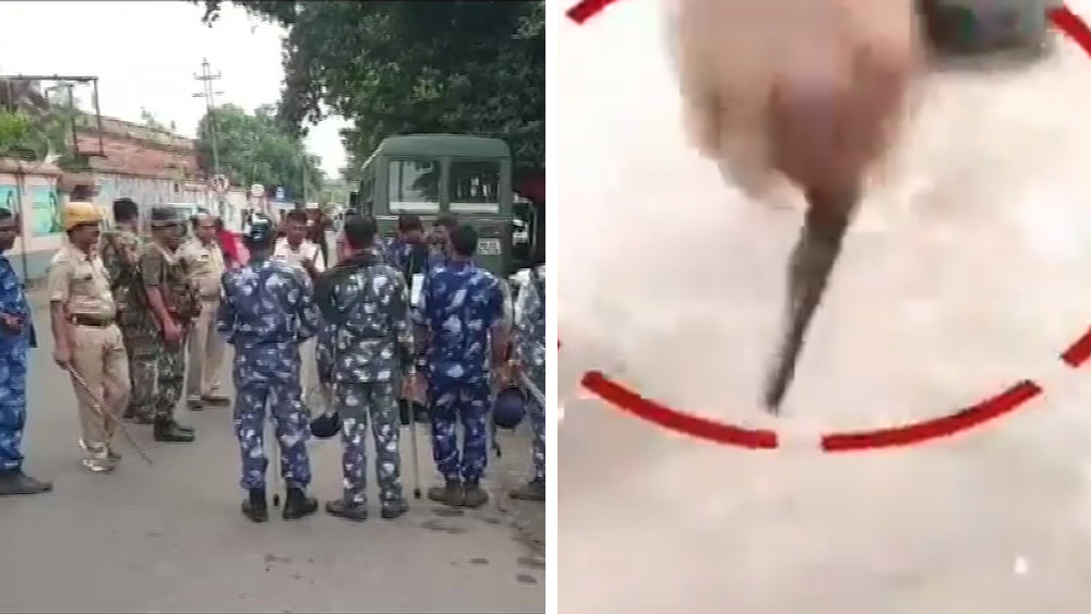 রাজ চক্রবর্তীর মনোনয়ন ঘিরে ধুন্ধুমার ব্যারাকপুরে, মুকুলপুত্রের গাড়িতে হামলার অভিযোগ