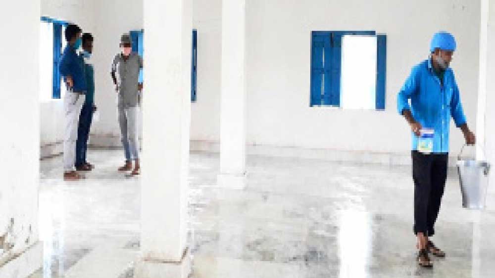 Coronavirus in West Bengal: inauguration of safe home in bardhaman