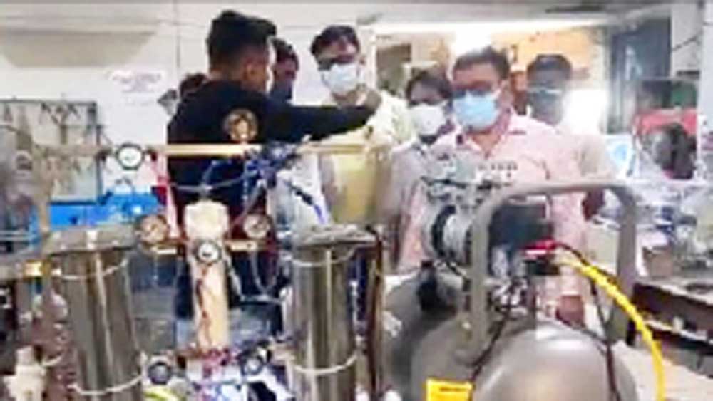 Coronavirus in West Bengal: ex major from Hindmotor is preparing cheap Oxygen concentrators