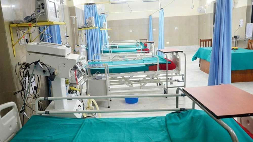 Beds in CCU are increasing in howrah, special supersaturation on home isolated people 