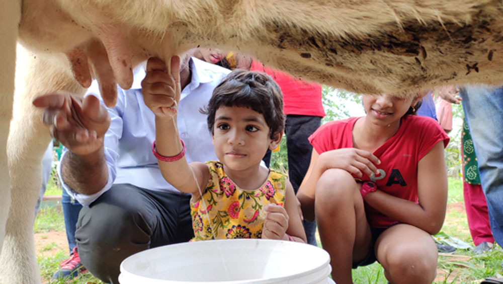 ৬ বছরের মধ্যে তাঁর গ্রাহক সংখ্যা দাঁড়ায় ৬ হাজার। আরও গরু কিনে আস্তে আস্তে আরও বড় তোলেন ফার্ম।