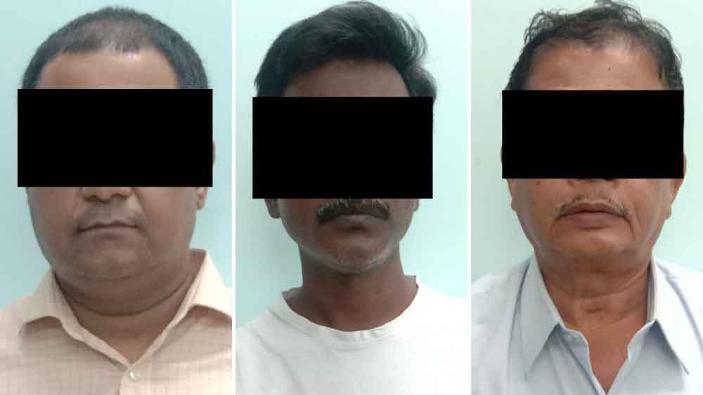 হুমকি চিঠি দেওয়ার অভিযোগে ধৃত তিন। 