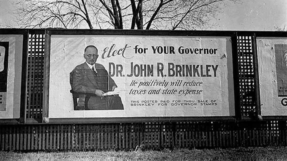 এর পর রাজনীতিতে হাত পাকাতে শুরু করেন ব্রিঙ্কলে। একাধিক বার কানসাসের গভর্নর হওয়ার ভোটে দাঁড়িয়েছিলেন। প্রতি বারই পরাজিত হন।