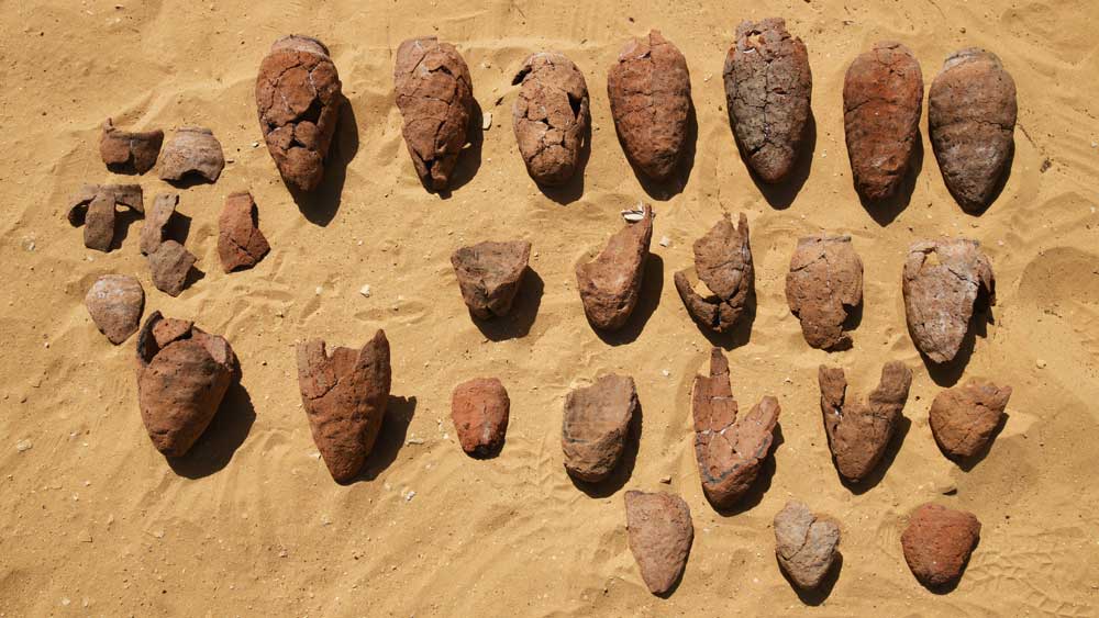 পুরনো মন্দিরটি পরীক্ষা করে প্রত্নতাত্ত্বিকরা জানিয়েছেন, অন্তত সাড়ে চার হাজার বছর আগে তৈরি হয়েছিল মন্দিরটি। সেই সময়ের কিছু বেশ সুরাপাত্রও পাওয়া গিয়েছে মন্দিরের ভিতরে। পোড়া মাটির তৈরি ওই সুরাপাত্রের কোনও কোনওটির ভিতর মাটিও ভরা ছিল। নুজলো জানিয়েছেন, সেগুলি সূর্যদেবের পুজোর কোনও রীতি রেওয়াজেরও হতে পারে। 