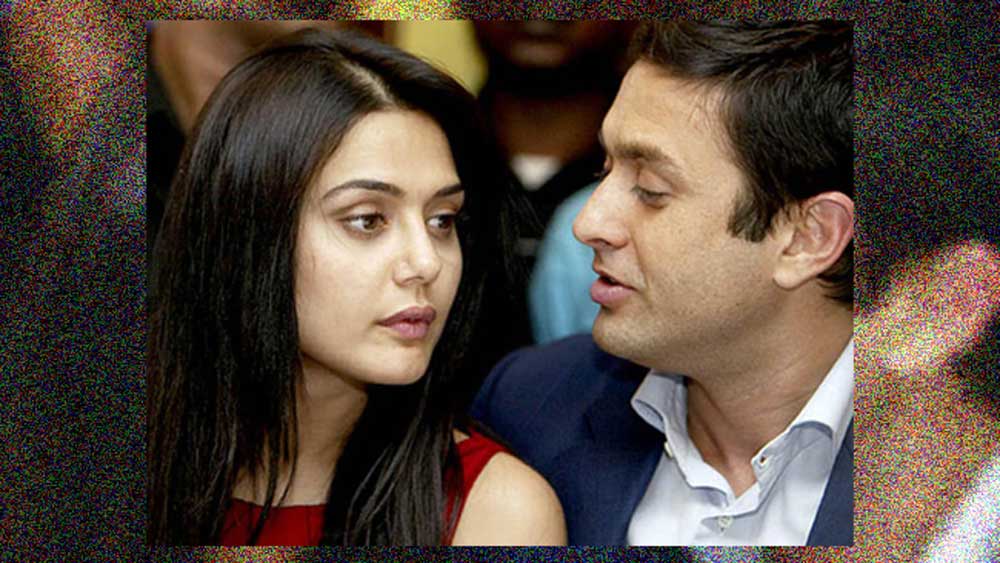 প্রীতির দীর্ঘ দিনের প্রেমিক ছিলেন ব্যবসায়ী নেস ওয়াদিয়া। ওয়াদিয়া গ্রুপের উত্তরাধিকারী নেস। বম্বে ডায়িং, বম্বে বর্মণ ট্রেডিং, ব্রিটানিয়া, গো এয়ারের মতো সংস্থা তাদের অধীনে। শিল্পপতি নাসলি ওয়াদিয়ার সন্তান তিনি। এই নেস ওয়াদিয়ার সঙ্গেই দীর্ঘ প্রেমজীবন কাটিয়েছেন প্রীতি।