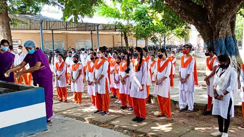 teachers will knock the door of the students to get them back in school