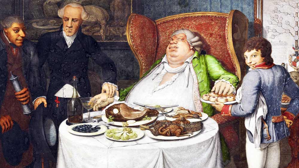 খ্রিস্টীয় ধারণায় দ্বিতীয় পাপটির নাম ‘গ্লুটনি’। বাংলায় একে ‘লোভ’ বলা যেতে পারে। এটি কিন্তু ‘লাস্ট’-এর থেকে চরিত্রগত ভাবে পৃথক। মূলত খাদ্য-পানীয় ও সম্পদের প্রতি অতিমত্রায় আসক্তিকেই এর দ্বারা বোঝানো হয়েছে। (সঙ্গের ছবিটি জার্মানির বোহেমিয়ার শিল্পী গিয়র্গ ইমানুয়েল ওপিজের (১৭৭৫-১৮৪১) আঁকা ‘দ্য গ্লুটন’)