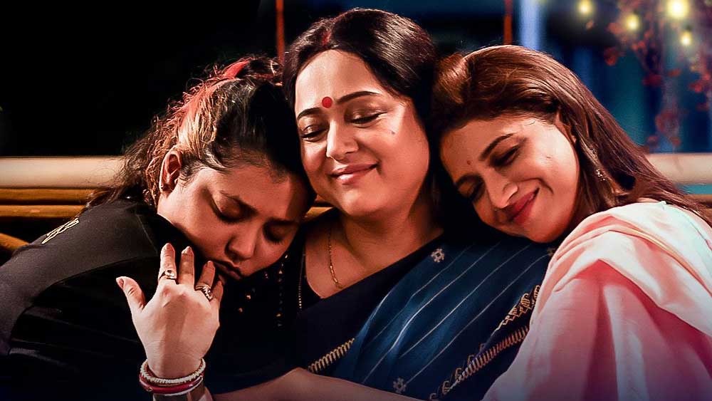 ‘একান্নবর্তী’ ছবির দৃশ্য।