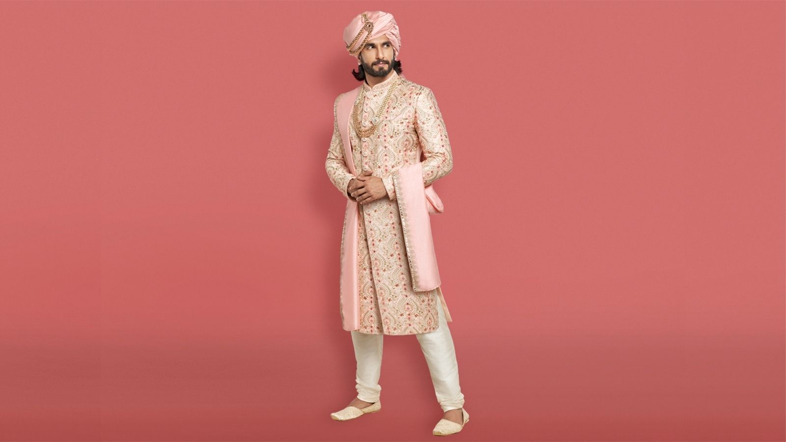 রানি শেরওয়ানি সেট