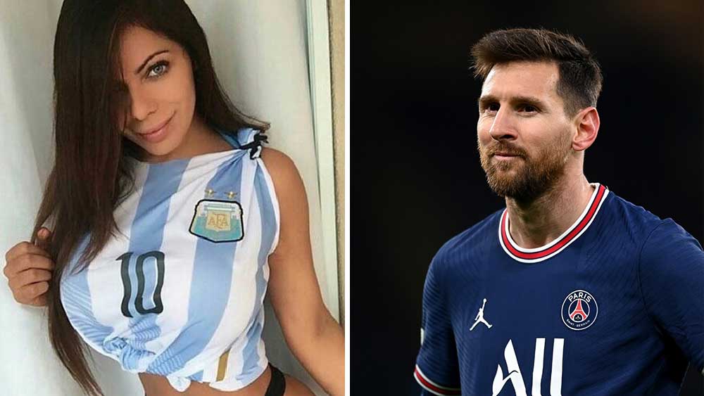 মডেলিংয়ের জন্য তিনি যত না বিখ্যাত, মেসি-ভক্ত হিসেবে তাঁর পরিচিতি ততটাই।