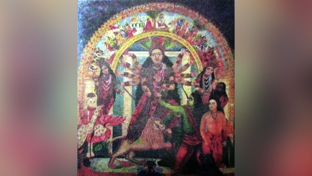 ১৯ শতকে মধুসূদন থেকে গিরিশচন্দ্র এক বাক্যে উমাকে বাংলার লালপেড়ে শাড়ি পরা বাঙালি মেয়ে হিসেবেই যেন দেখেছেন। দাশরথি রায় তাঁর পাঁচালিতে উমাকে ‘দ্বিভুজা বালিকা’ বলে উল্লেখ করেছেন। দশভুজা দেবীকে পুজো করা যায়, কিন্তু যে বালিকা বাবার কোলে খেলা করে, সে কী করে দশভুজা হয়!