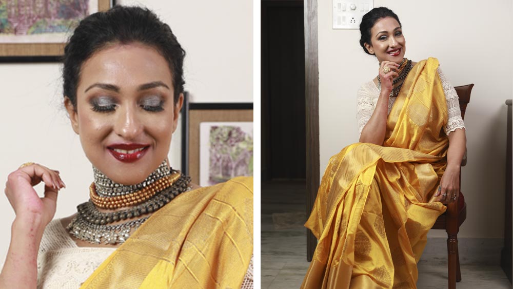 সে তো হল! কিন্তু বরাবর এমন ছিপছিপে চেহারার রহস্য কী? প্রশ্ন শুনেই হেসে কুটিপাটি ঋতুপর্ণা। শাড়ির কুঁচি ঠিক করতে করতেই জবাব এল- “ডায়েট আমি একদমই করি না। আমি খেতে ভীষণ ভালবাসি।”