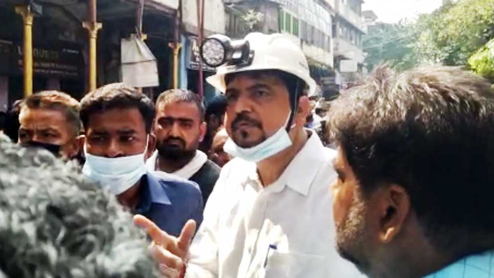 দমকল মন্ত্রী সুজিত বসু।