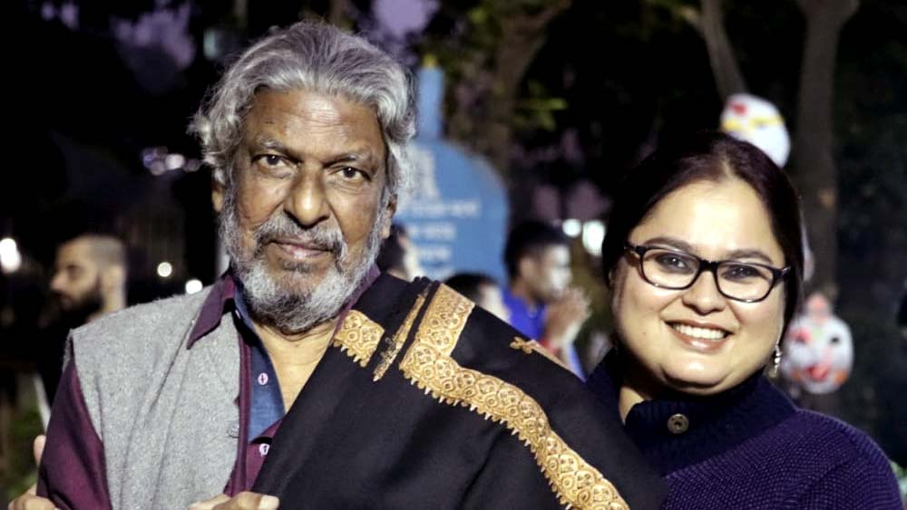 ‘‘মায়েরই ছিল পুজো। বাবা আর আমি তো শুধু সঙ্গ দিতাম,’’ বললেন সোহিনী।