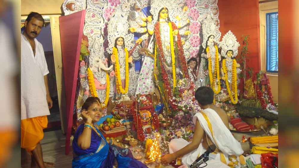 পুজো এখানে ১৫ দিনের।