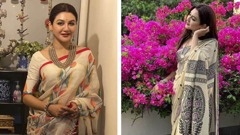 জয়ার আফসোস, “আমি যে শাড়িগুলো পরি, কয়েক দিনের মধ্যেই সেগুলো নকল করে আরও অনেক শাড়ি বাজারে চলে আসে। তার পর সেই শাড়িগুলোই আবার কম দামে বিক্রি হয়। এতে শিল্পের ক্ষতি হয়। লোকসান হয় তাঁতিভাইদের।”