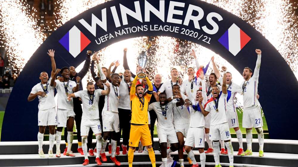 নেশনস লিগ জয়ী ফ্রান্স দল