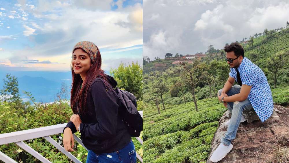  রাহুল অরুণোদয় বন্দ্যোপাধ্যায় ও সন্দীপ্তা সেন। তাঁদের প্রেম নিয়ে কম গুঞ্জন হয়নি টলিপাড়ায়। কিন্তু তাঁরা কান দেন নি মোটেই। চিরকাল নিজেদের ‘ঘনিষ্ঠ বন্ধু’-র তকমা দিয়ে গিয়েছেন। এ বছর পুজোয় যুগলে ঘুরে এলেন দক্ষিণ ভারতের তামিলনাড়ুর পাহাড়।