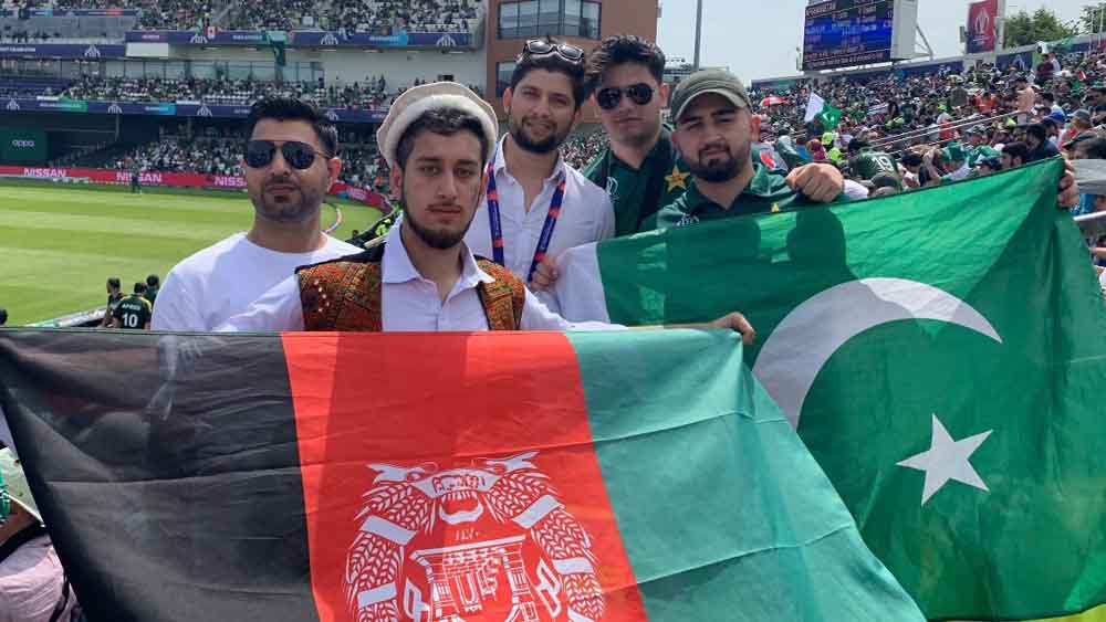 পাকিস্তান, আফগানিস্তানের খেলা দেখতে মাঠে উপচে পড়ছে ভিড়।