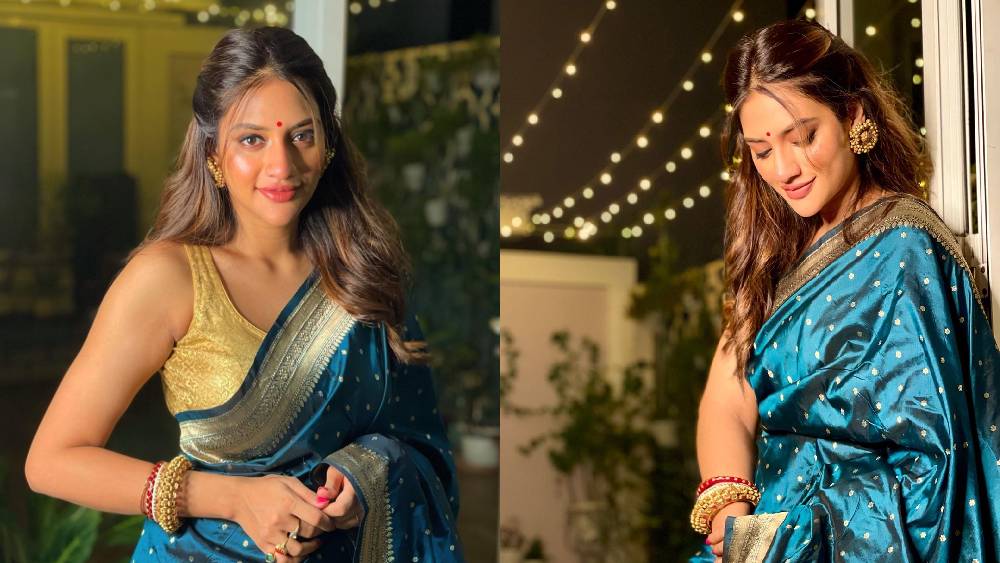 গত কয়েক মাস বিতর্ক তাঁর নিত্যসঙ্গী। তার মধ্যেই প্রতি বারের মতো এই পুজোতেও সামিল হয়েছিলেন নুসরত জাহান। নবমীতে গাঢ় নীল শাড়ির সঙ্গে কানে-হাতে সোনার গয়নায় ঝলমলিয়ে উঠেছিলেন নায়িকা। ধনতেরসও তার ব্যতিক্রম হবে না নিশ্চয়ই!