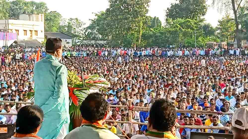 speculation regarding minister Swapan Debnath's proposal of naming a field in Bhatar after Mamata Banerjee's name