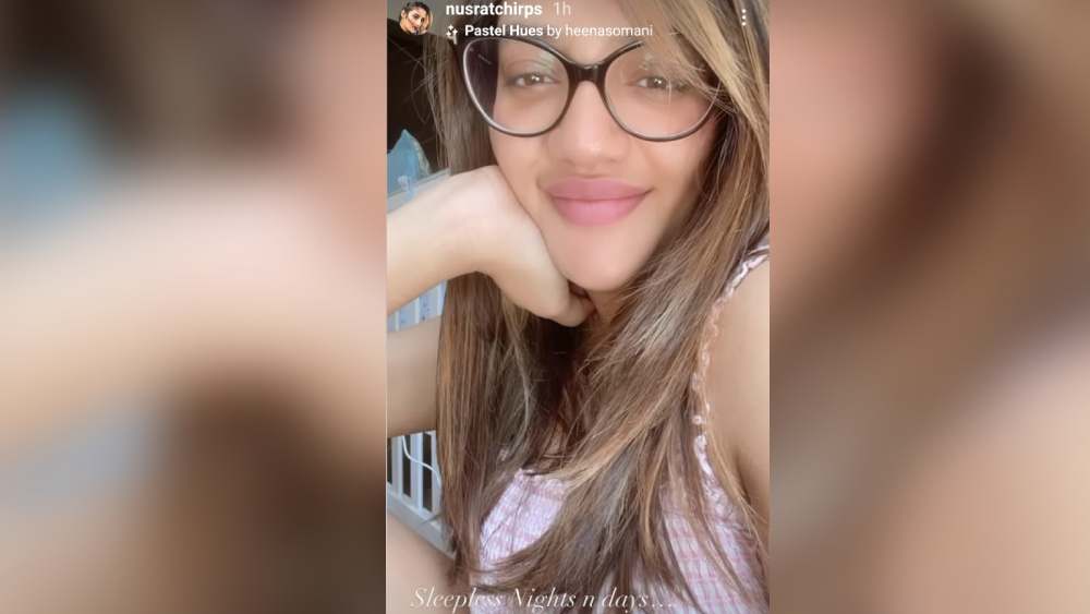 নুসরতের ইনস্টাগ্রাম স্টোরি