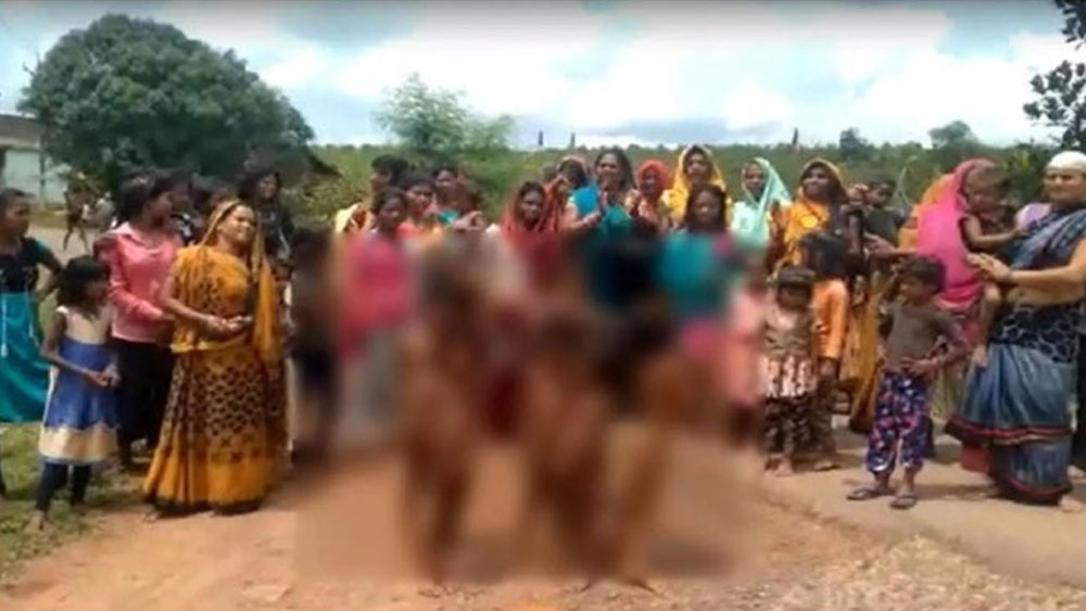 Madhya Pradesh Minor Girls Paraded Naked In Damoh District To Please