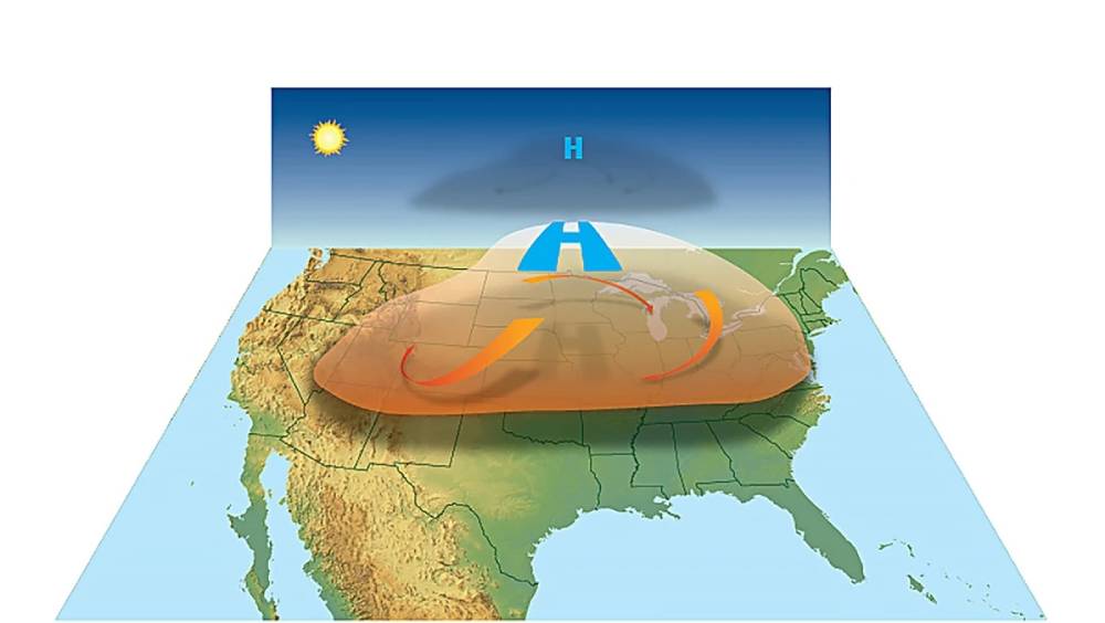 'হিট ডোম' বা তাপগম্বুজ।