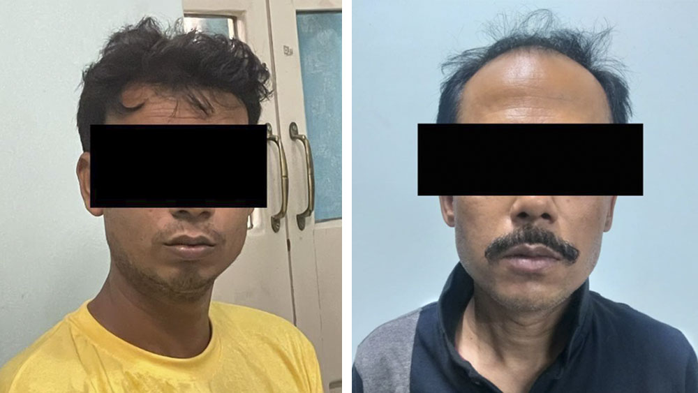 জোড়া খুনে ধৃত দুই ভাই।