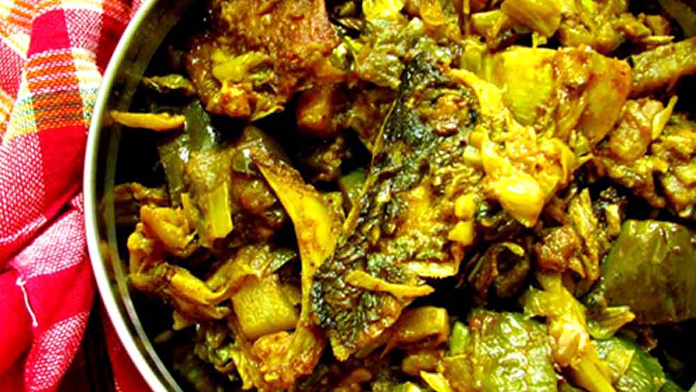 ভেটকি মাছের কাঁটা চচ্চড়ি