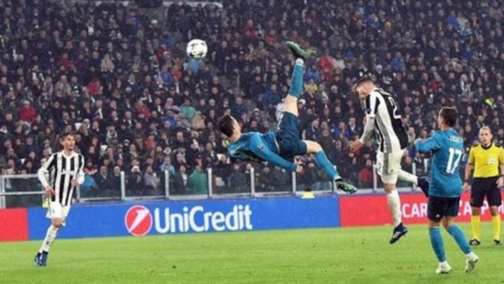 রোনাল্ডোর সেই গোল।