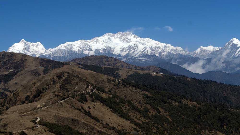 Kangchenjunga is visible from various parts of Dooars dgtld