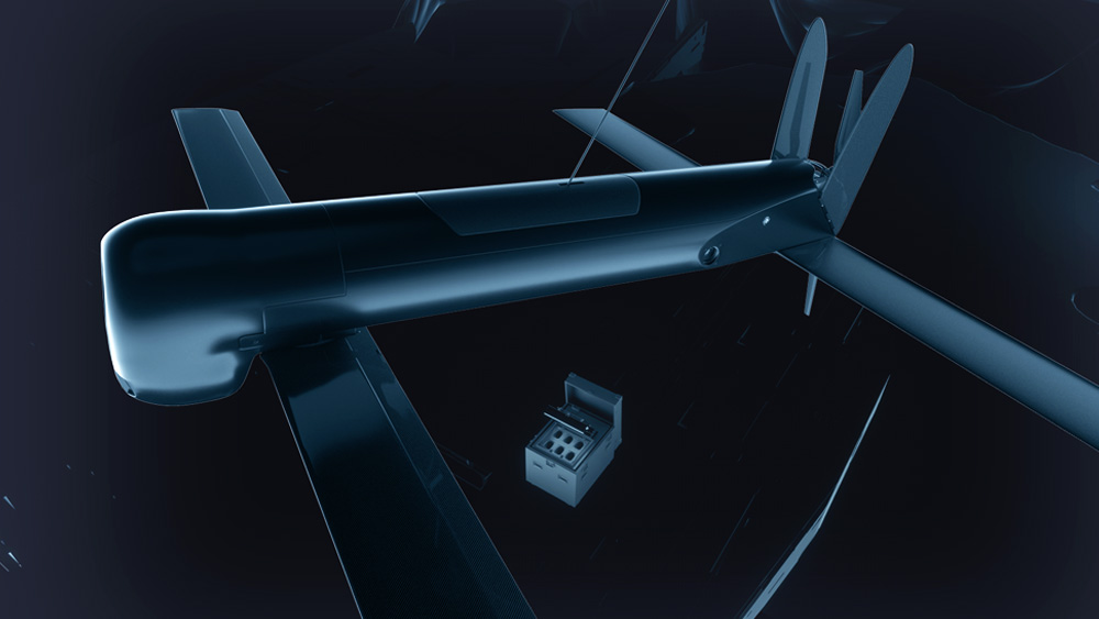 লক্ষ্যবস্তুকে সরাসরি আঘাত হানতে সক্ষম এই আত্মঘাতী ‘কামিকাজে ড্রোন’।